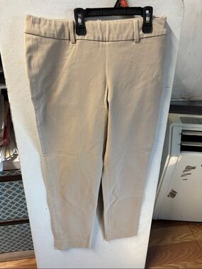 Cynthia Rowley, Beige Slim cropped Pants, size 2